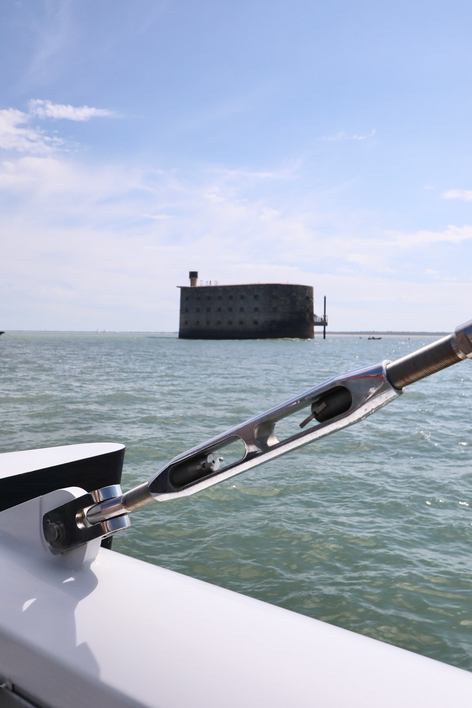 Fort Boyard en catamaran